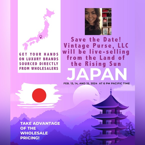 Handbags - Come watch me shop in Japan live!!!